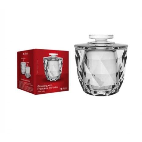 Manteigueira de vidro Francesa de 150ml