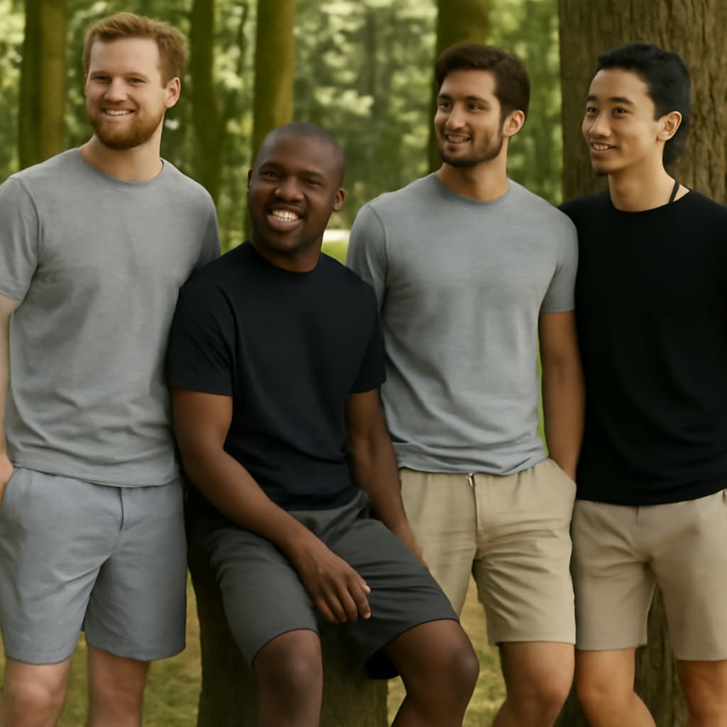 Kit De 2 Bermudas Shorts De Moletom Masculina Básica Casual Confortável