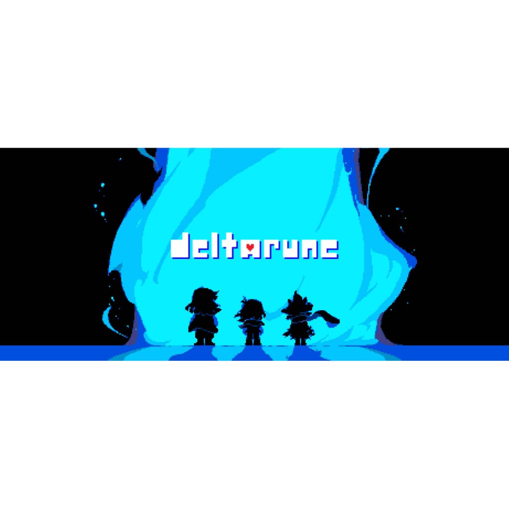 DELTARUNE - Quadro Decorativo em mdf - 60x40cm - Game - Undertale - Presente - Vinil