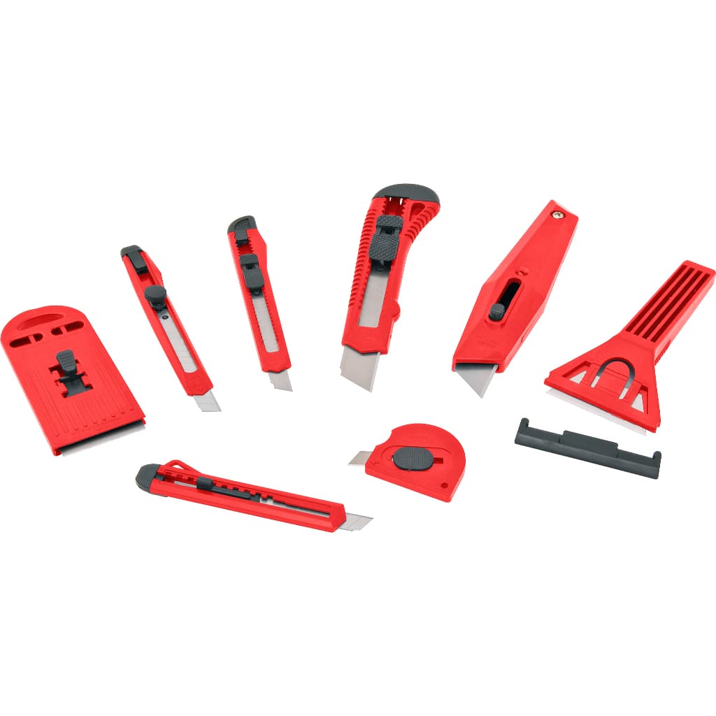 Kit Papelaria estilete com raspador abridor de embalagem artesanato atelie costura