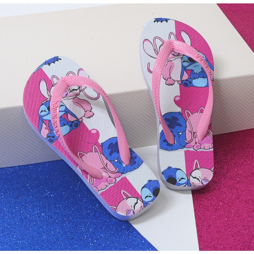 Chinelo Infantil Feminino Desenhos Personalizados Bico Redondo Chinelo de Menina Promoçao.