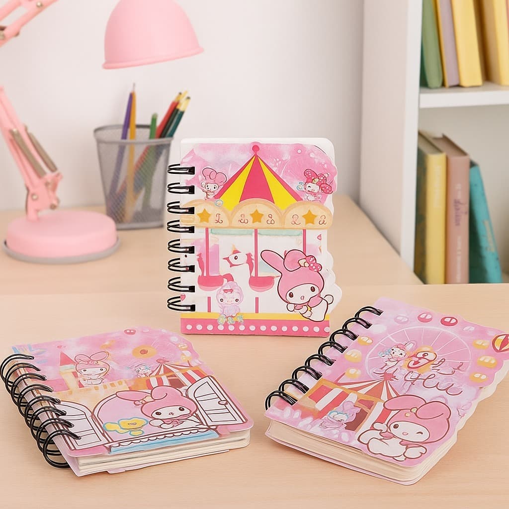 Caderneta Espiral 50 Folhas Pautadas My Melody CAD-2028