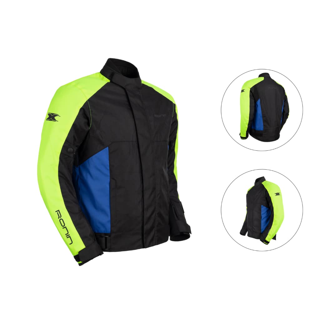 Jaqueta Motociclista Texx Ronin V2 Masculina Com Proteções