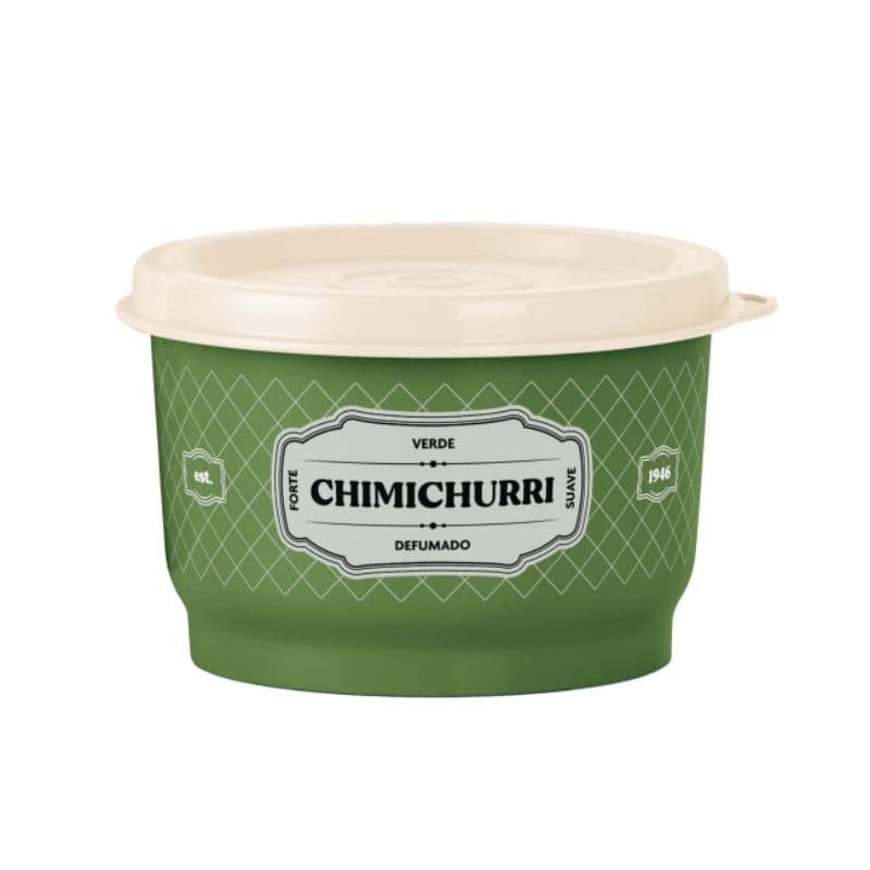POTINHOS TEMPEROS CHIMICHUIRRI LINHA ESSENCES 140 ML ORIGINAL  COLORIDO DA TUPPERWARE