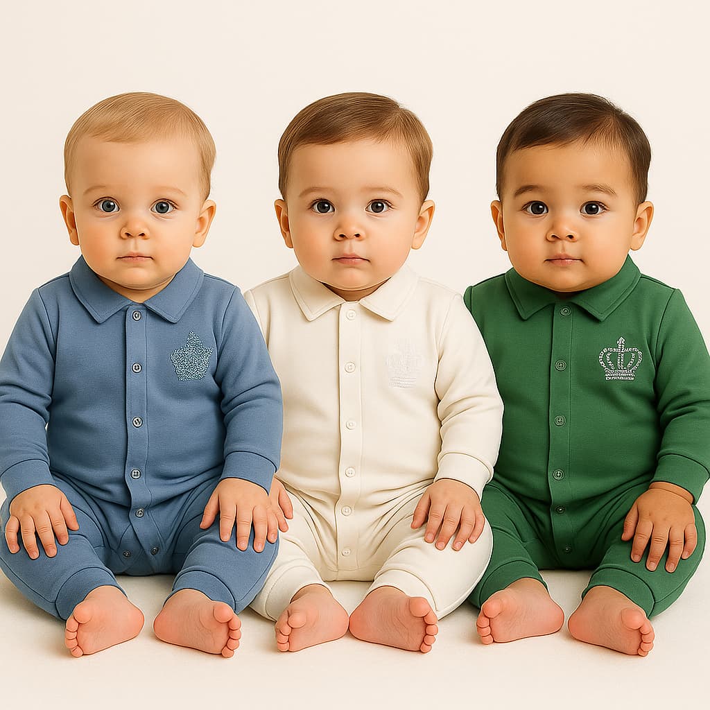Kit 3 Macacões Infantil Bebê Básico Super Confortável e Leve Lançamento
