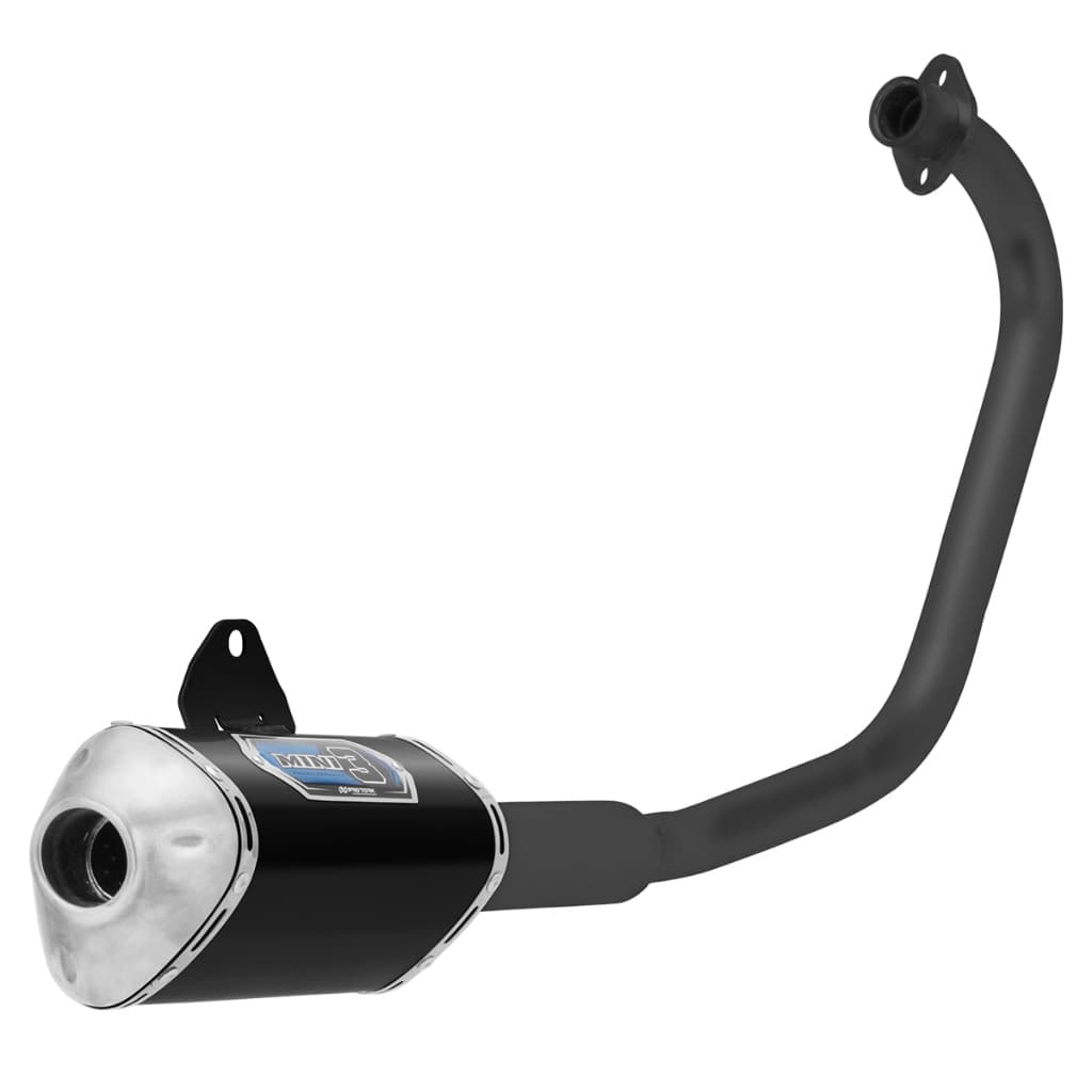 Escapamento Escape Moto Pro Tork Mini 3 Strada/Aero 1988 A 2002 Curva Preta Peças Acessórios