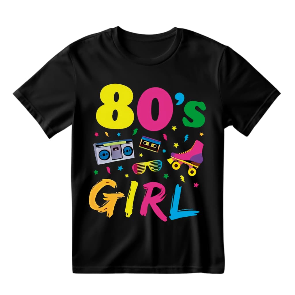 Camiseta Camisa Anos 80 Girl Discoteca Blusa unissex 100% Algodão Envio Imediato