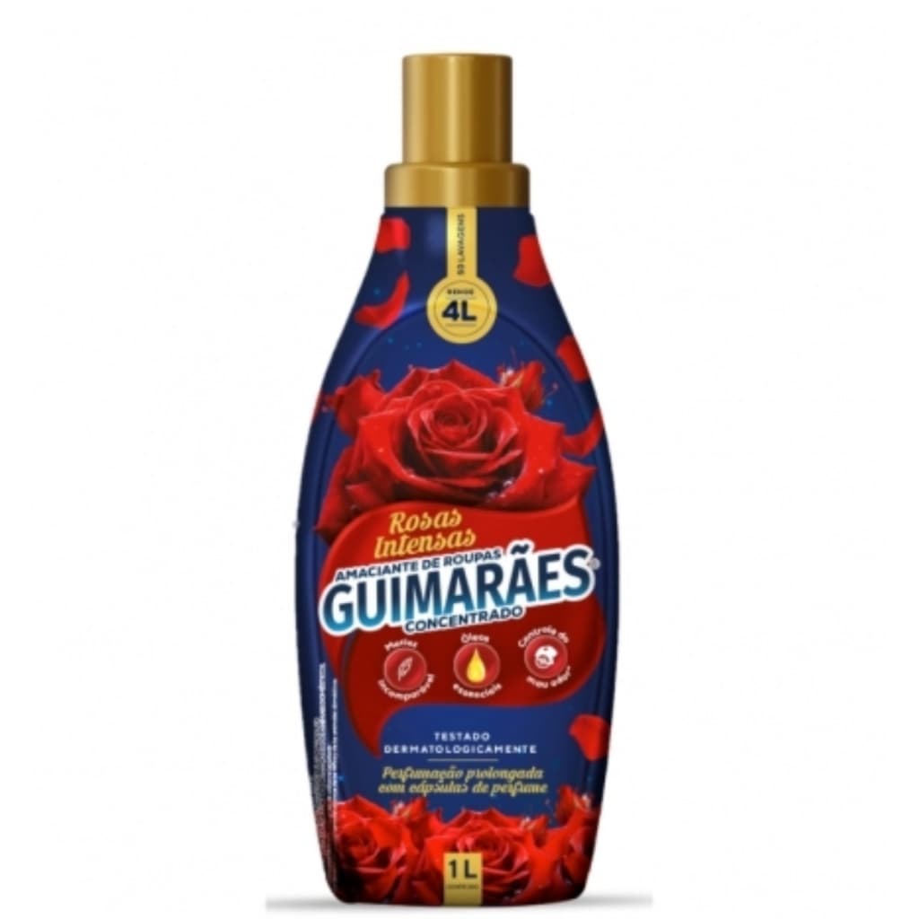 Amaciante Concentrado 1L Rosas Intensas Guimarães