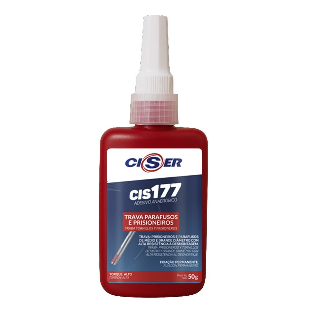 Adesivo Anaeróbico CIS 177 50g TORQUE ALTO FIXAÇÃO FORTE Veda Rosca
