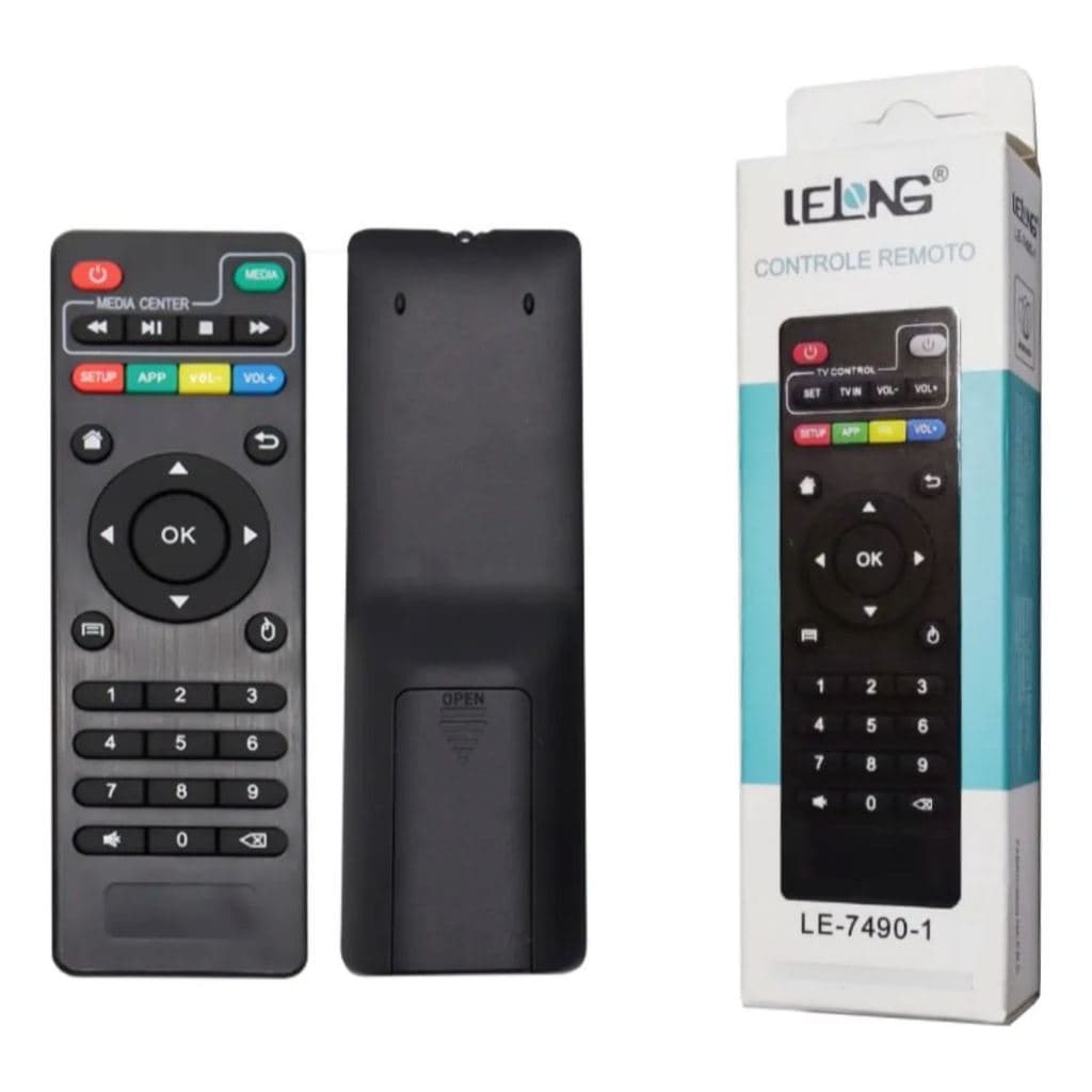 Controle Remoto Para Tv Box Pro 4k (CONTROLE REMOTO TV BOX 01 UND)