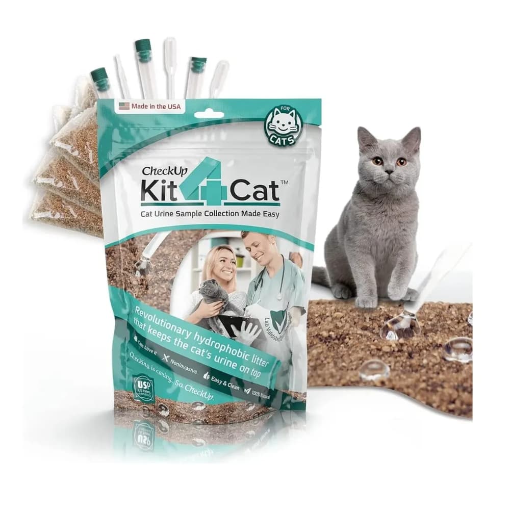 Areia Para Gato Kit4cat Coleta De Urina Krusse 900g