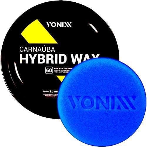 Cera Hybrid Wax 120ml Carnaúba Automotiva Protetora Vonixx