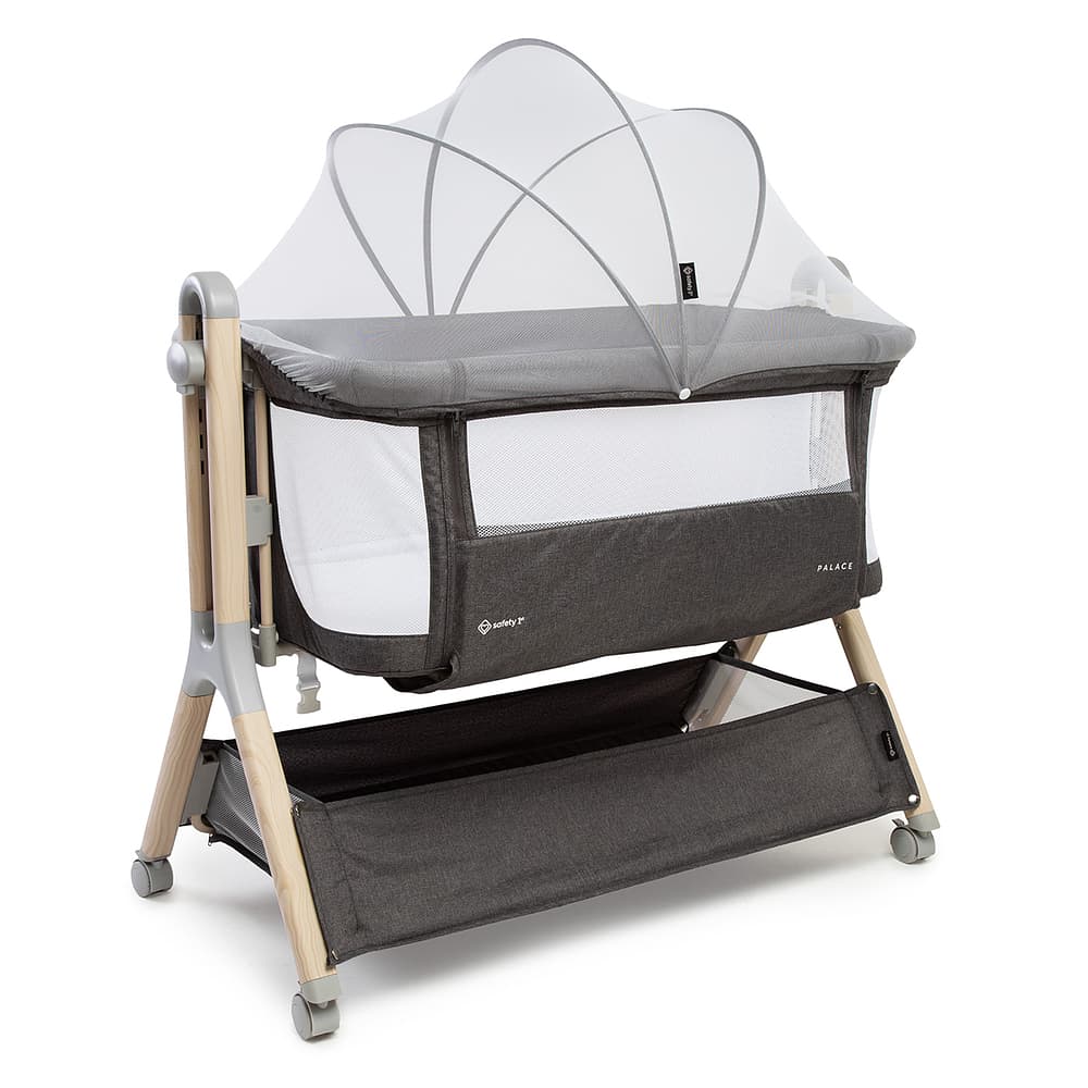 Berço Portátil Co-Bed Palace cor Grey Safety - 0 a 9kg