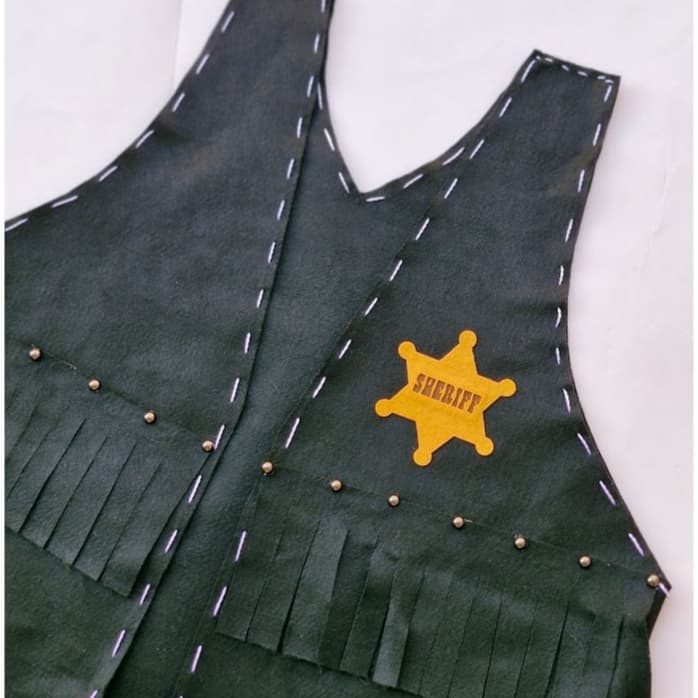 Colete Sheriff com Nome Infantil/ Colete Infantil Personalizado com Nome/ Festa Junina