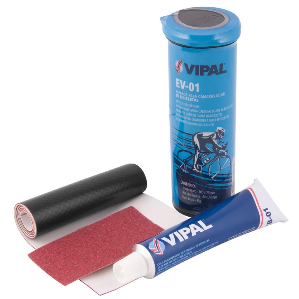 Kit Remendo Vipal Para Camara De Ar Bicicleta Bike Pneu Roda