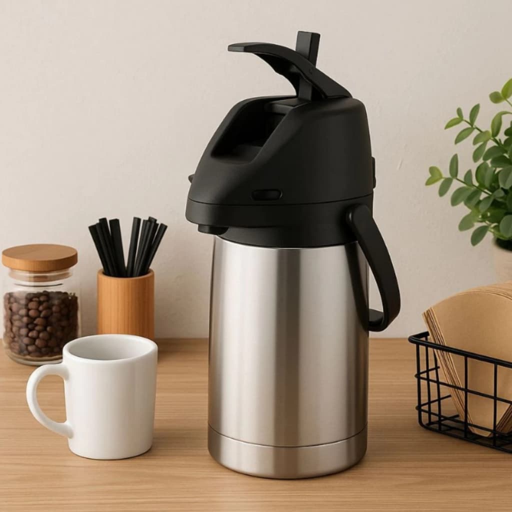 Garrafa Térmica 1,3 Litros Quente E Frio Aço Inox Chá Água Chimarrão Cantinho do Café