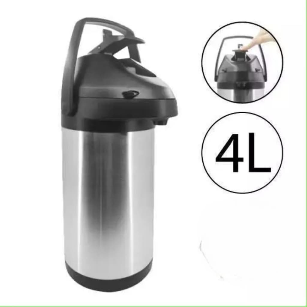 Garrafa Térmica 4 litros Inox Tereré Café Chimarrão