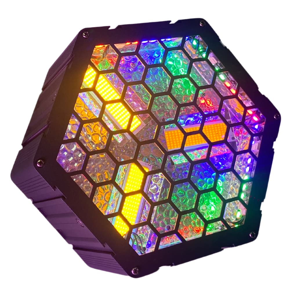 Strobo Hexa Blinder Rgb + Ambar
