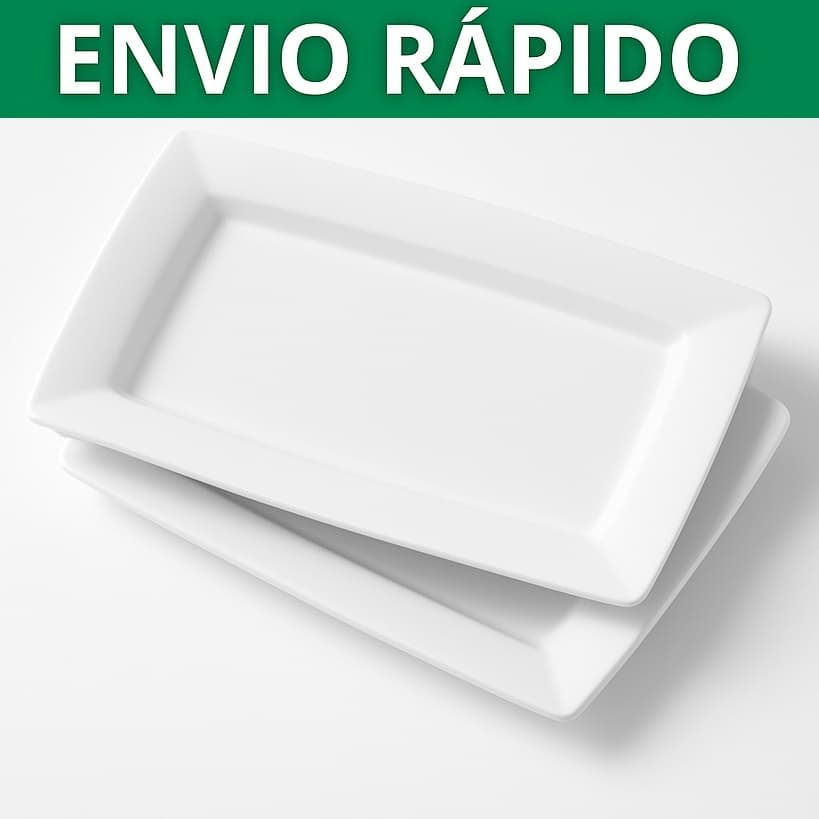Kit 5 a 40 Bandejas Petisqueira Plástico Branca Lanches Porções Espetinho Bar Pasteis Petisco Festas