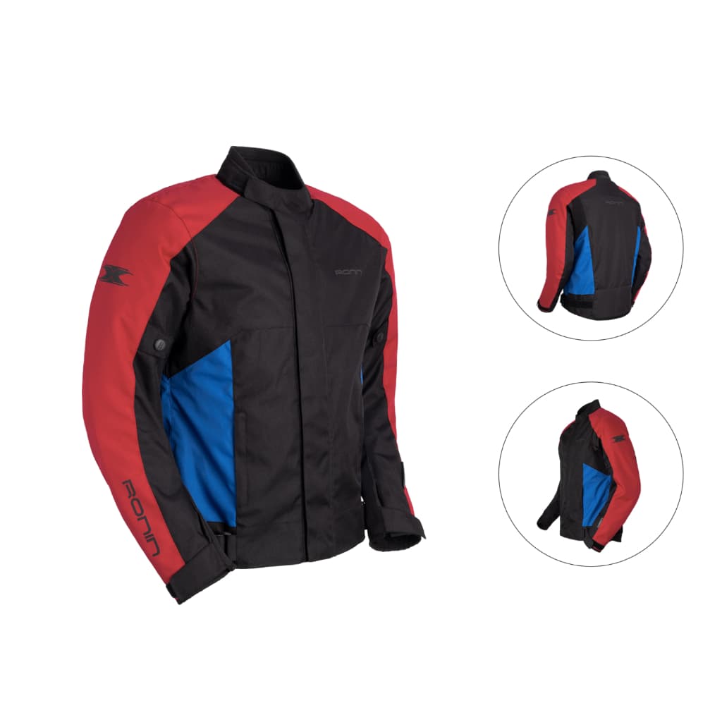 Jaqueta Motociclista Texx Ronin V2 Masculina Com Proteções