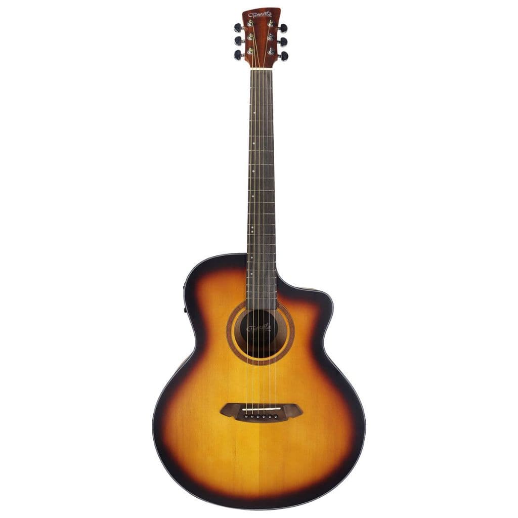 Violão Elétrico Coral 40" - Tonante - Tampo Sólido Em Spruce - Sunset - Eq 3 Bandas - Vgac1954S40