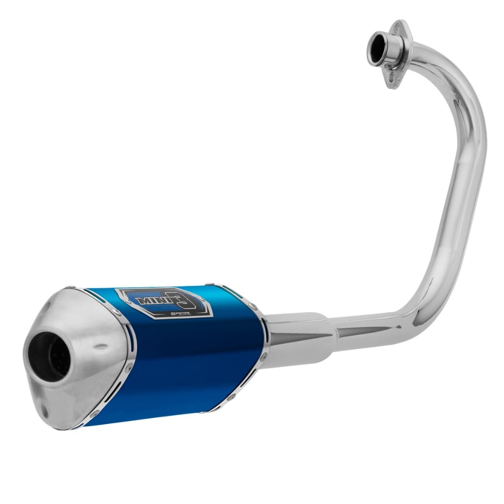 Escapamento Escape Moto Pro Tork Mini 3 Titan Ks Es 150 2009 A 2013 Fan 150 Mix 2010 - 2013 Curva