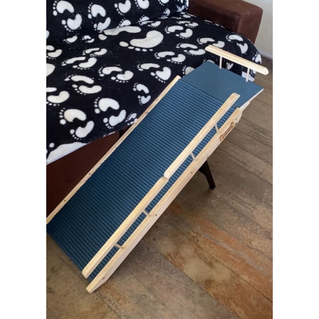 Rampa Para Sofá / Top 80 / Altura regulável de 30 à 45cm / Com patamar e grades / Resistência de 15kg