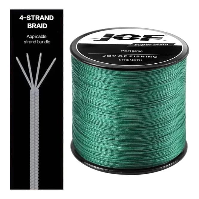 Linha De Pesca Jof 4 Fios Trançados 300mts 0,23mm Importada