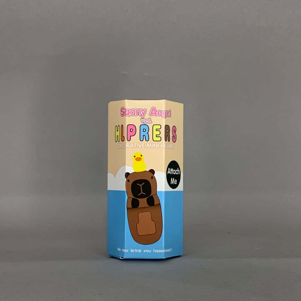 Mini Figures Capivara Hiprers Surpresa Decorativa Cute Colecionável Brinquedo Infantil Decoração