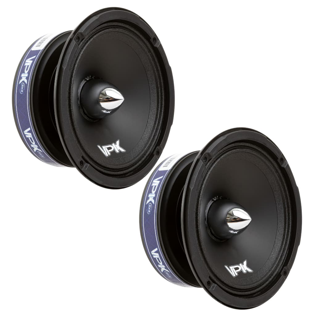 Alto Falante 6 Polegadas QVS 600w Rms 4 Ohms Mid Bass Porta de carro 6-34VPK Som Automotivo