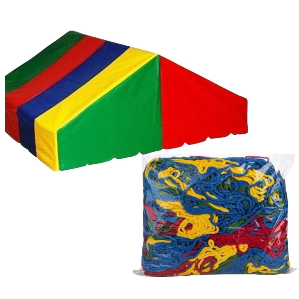Toldo com Rede de Proteção para Piscina Infantil – Ideal para Eventos e Brinquedotecas