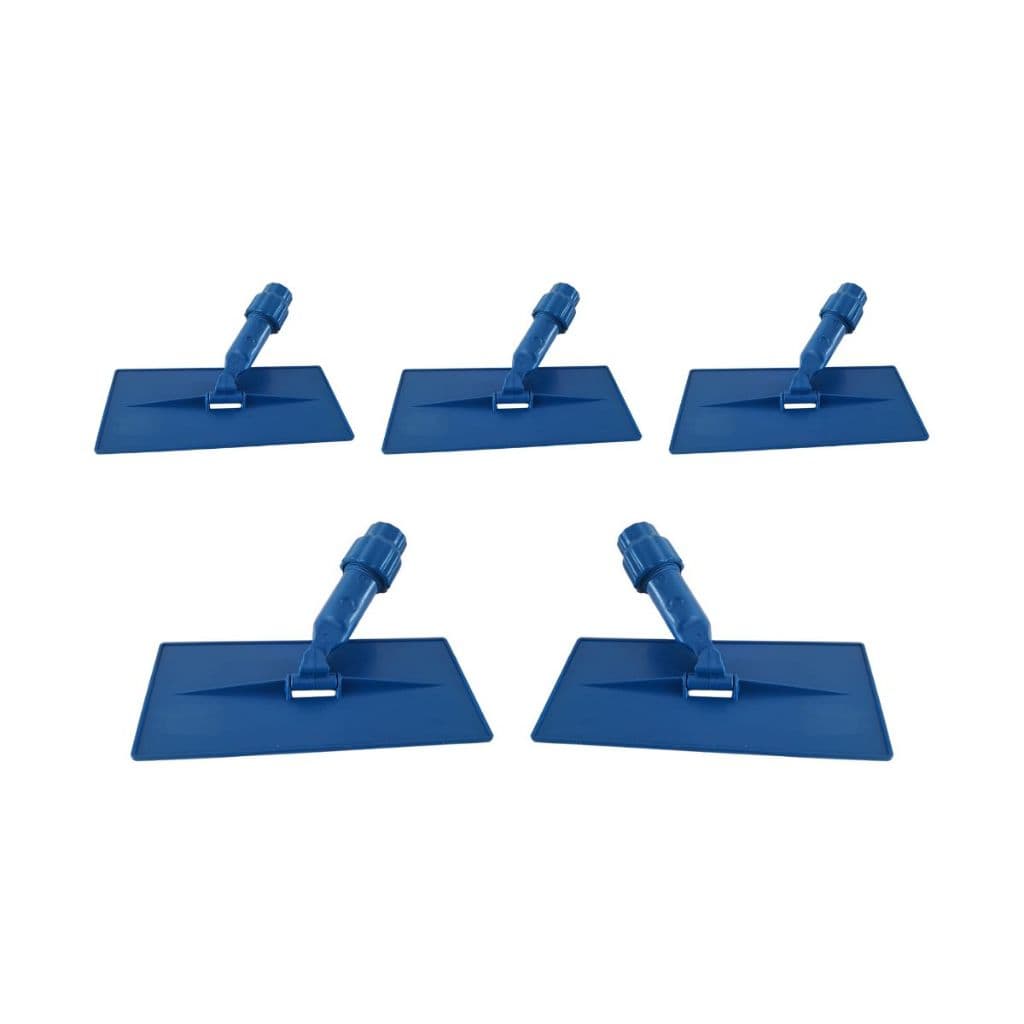 Kit 5 Suportes LT Azul Leve e Resistente para Fibra Abrasiva de Limpeza – Alta Durabilidade RNT soluções