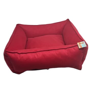 Cama Para Cachorro Caminha Gato Pet Frio C/ Zíper Quadrada (Suede)