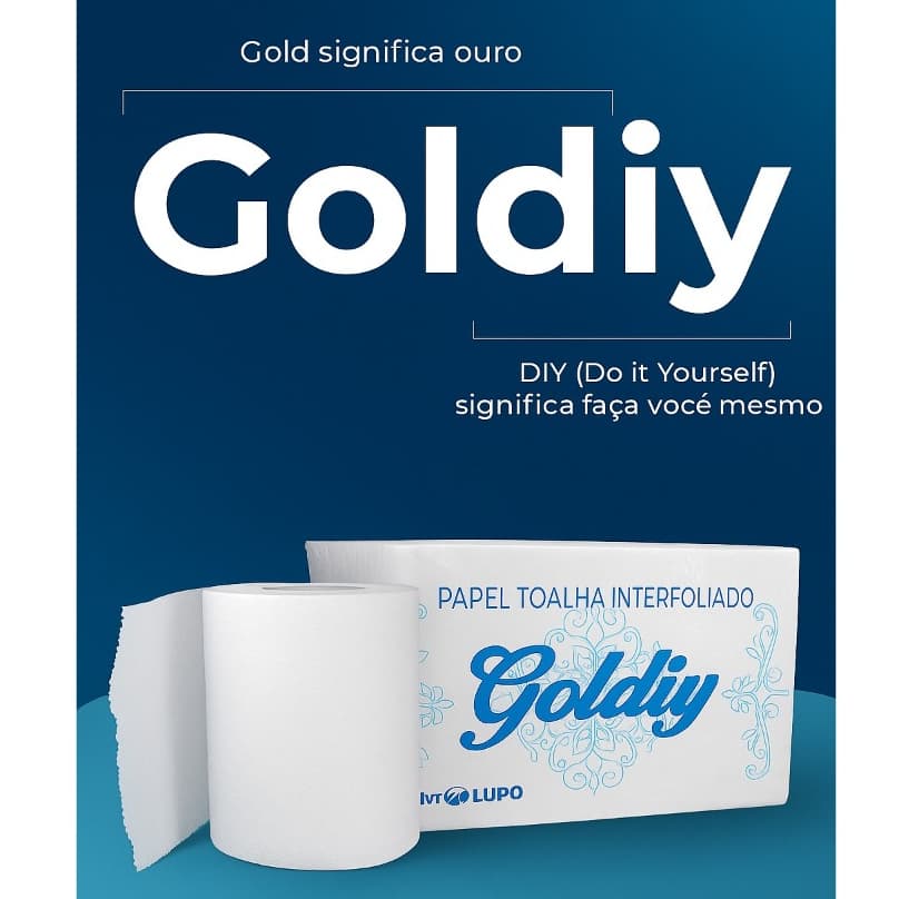 Papel Higiênico e Papel Toalha Goldiy