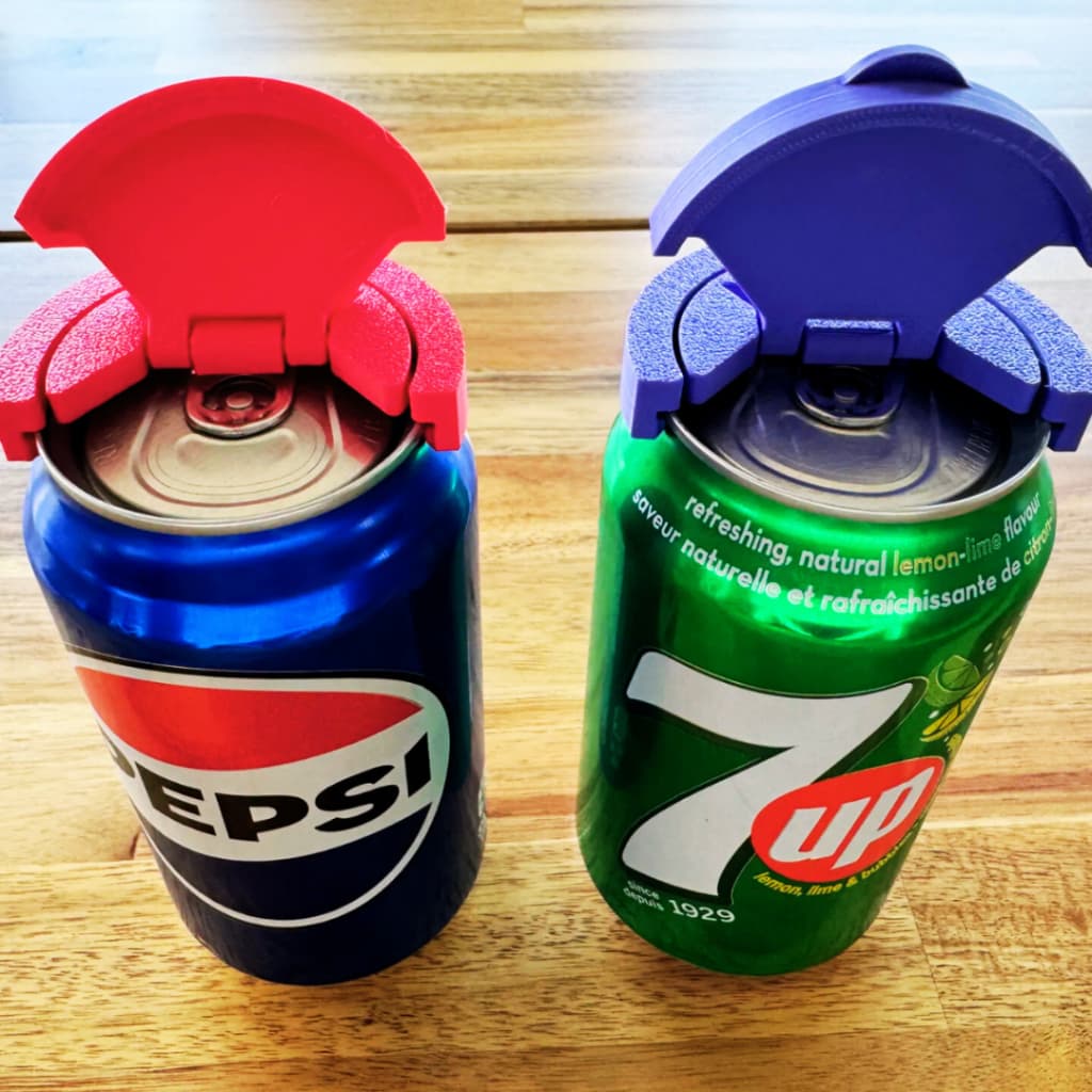 Tampa 3D para Latas