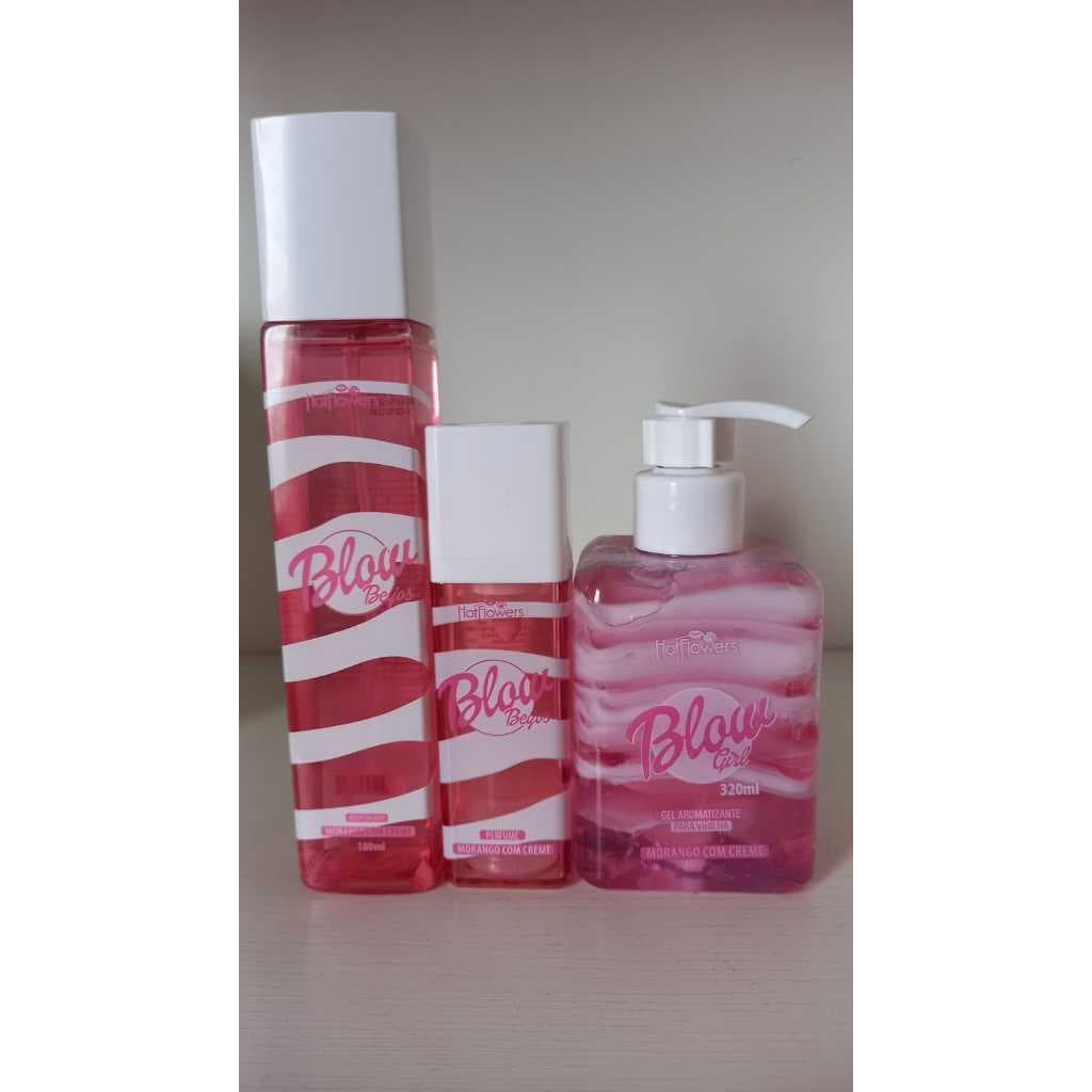Blow Girl Mousse Hidratante body splash e perfume