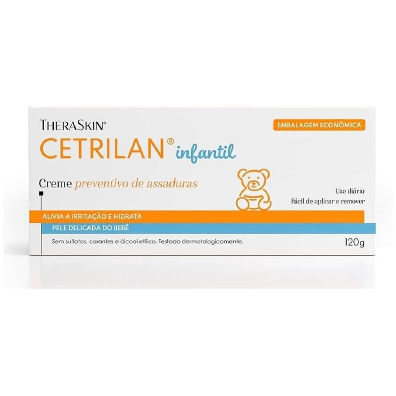 Cetrilan Creme 120g Para Prevenção