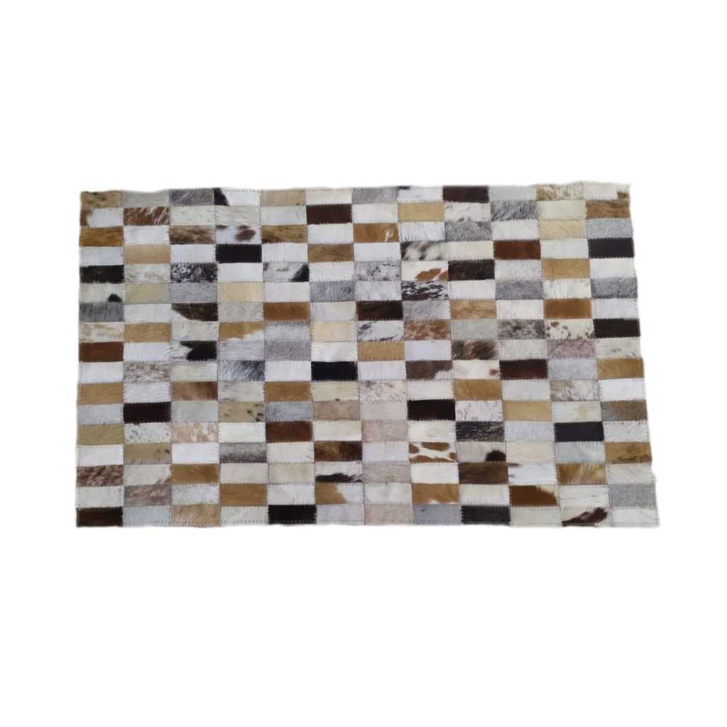 Passadeira em Couro 50cm x 80cm Forro Antiderrapante
