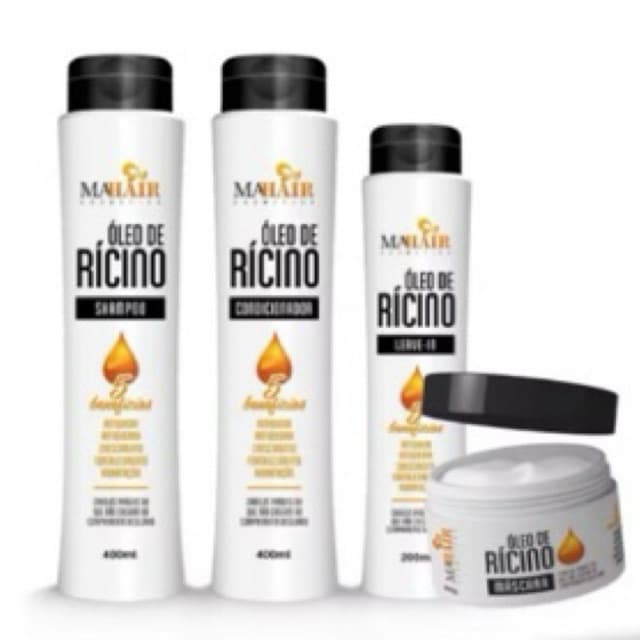 Kit Capilar Óleo de Rícino Mahair - 4 Itens