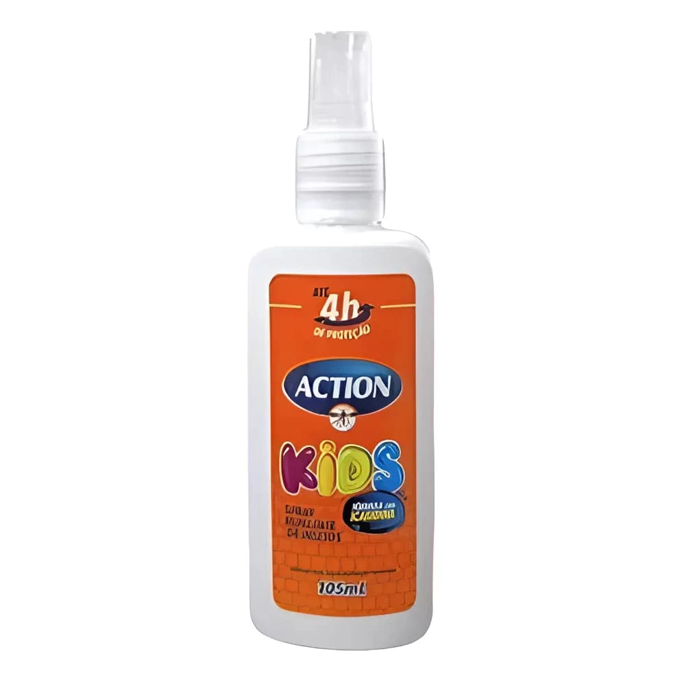 Repelente Action Kids Com Icaridina Spray 105ml