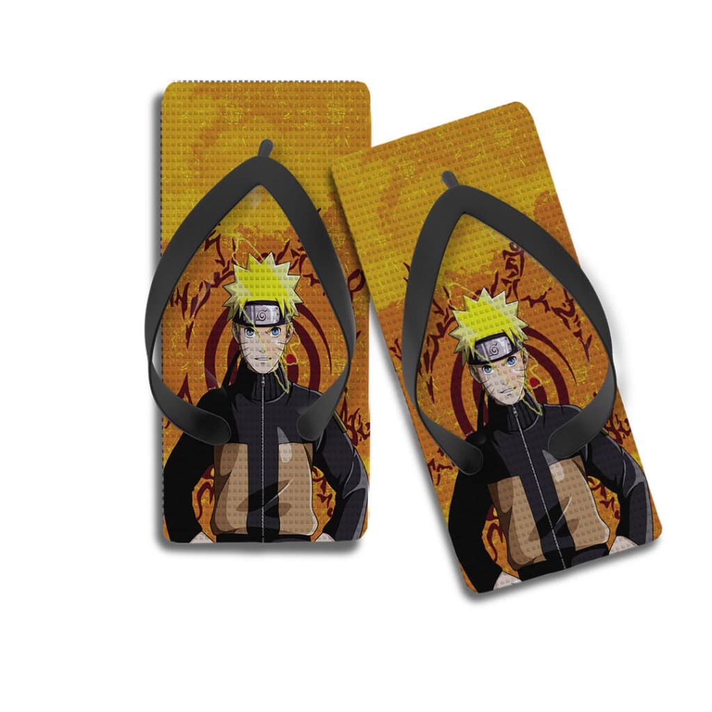 Chinelo Quadrado Personalizado Naruto