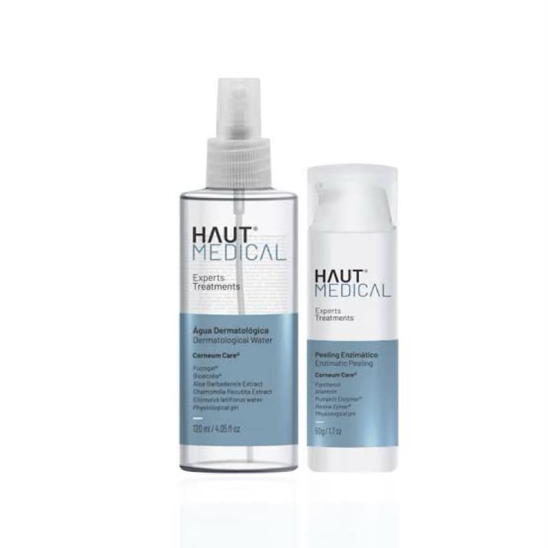 Kit Corneum Care Pelling enzimatico e Agua dermatologica - Haut Medical
