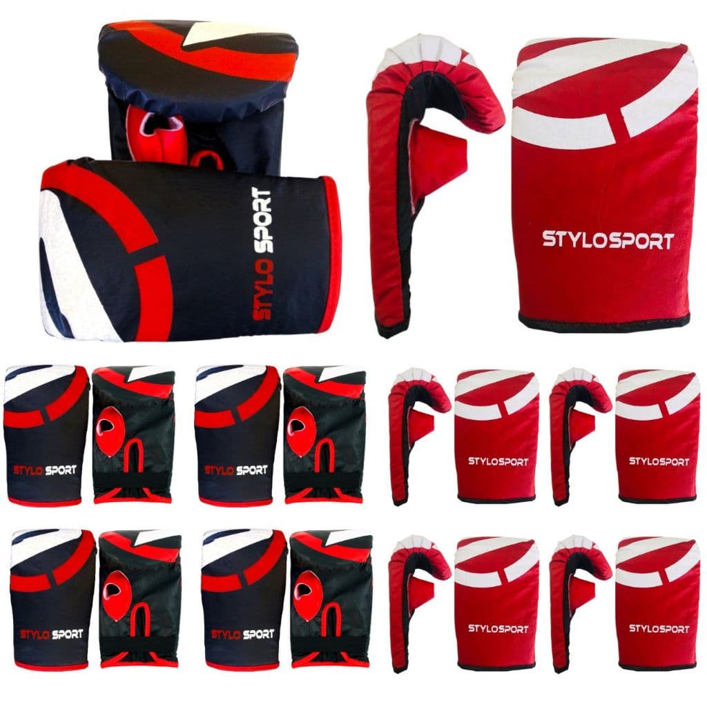 Luva Bate Saco Kit com 10 Pares Stylo Lote Atacado Direto da Fábrica MMA Muay Thai