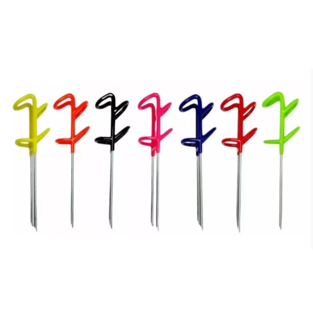 SUPORTE EMBORRACHADO para Vara de Pesca 35cm – Colorido, Resistente, Ideal para Tambas e Pirararas