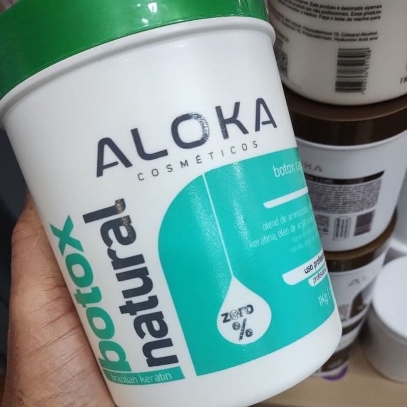 BBOTOX Capilar Orgânico Aloka Aminoácidos e Vitaminas 1 KG,Uso Profissional/V 09/028