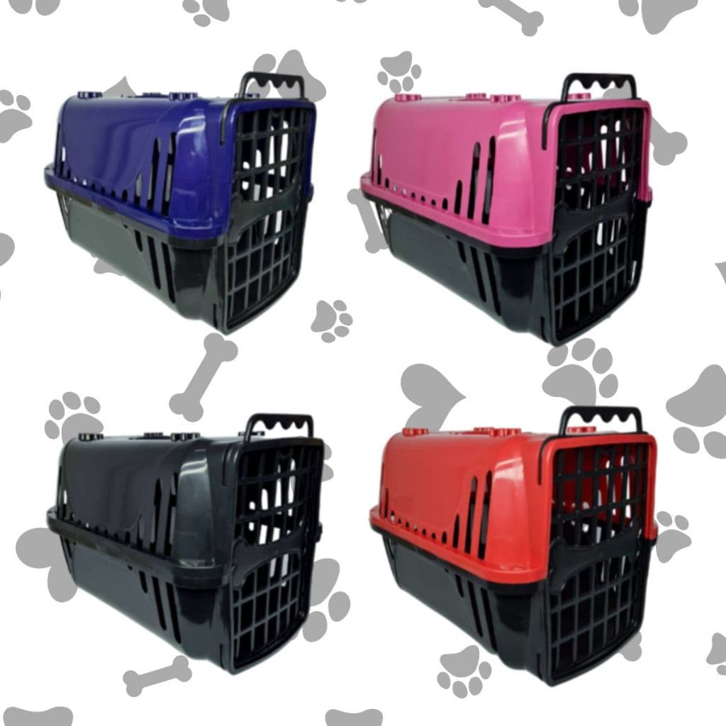 CAIXA DE TRANSPORTE PETS CAES E CACHORROS DE MEDIO PORTE
