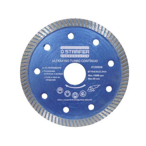 DISCO DIAMANTADO ULTRAFINO PARA PORCELANATO STARFER 01265938