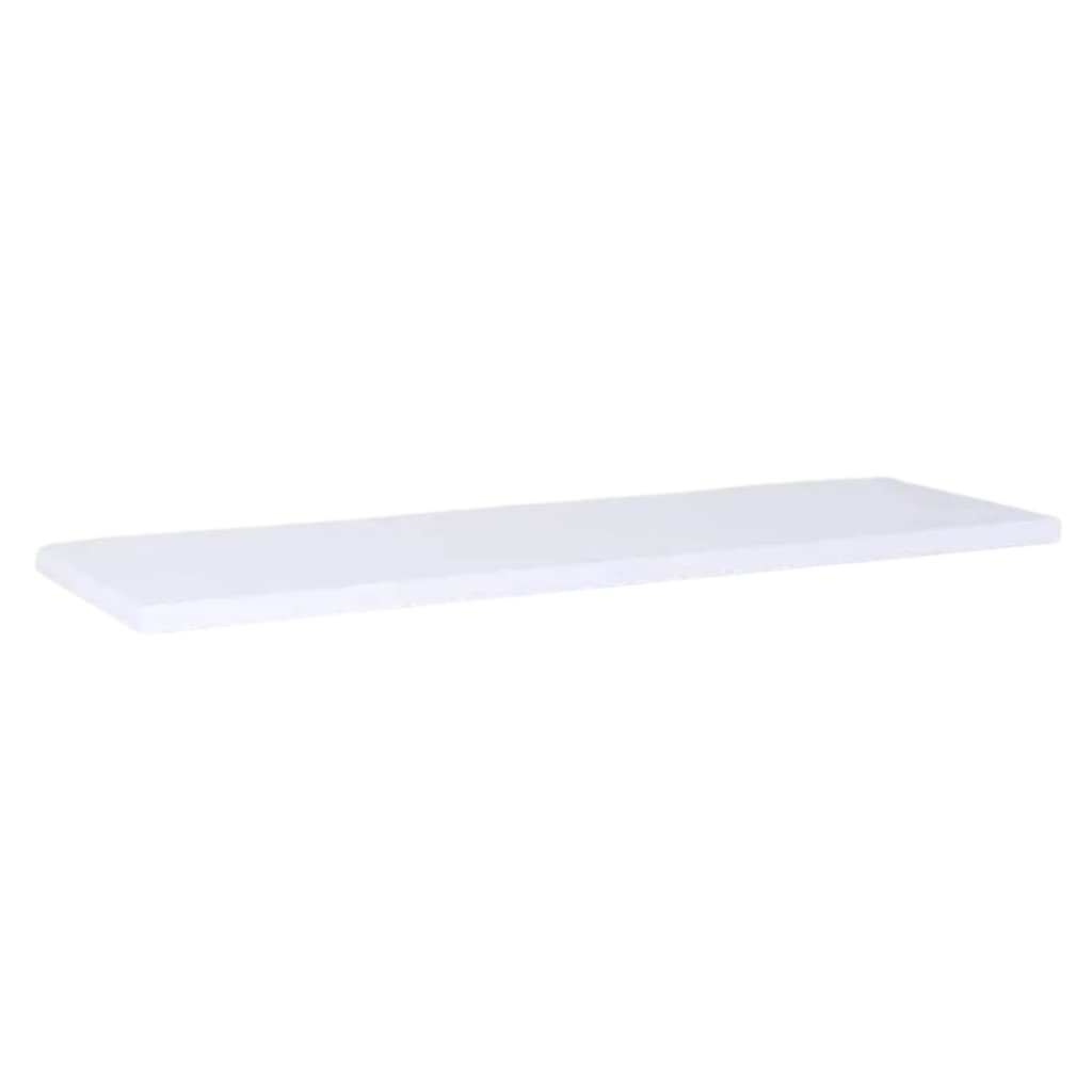 3 Prateleira Lisa Mdf 15mm Branco 84x23 Cm prateleiras parede