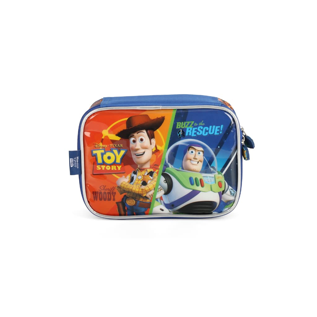 Estojo Escolar PASTA Toy Story Luxcel - Woody & Buzz Lightyear | Original e Licenciado