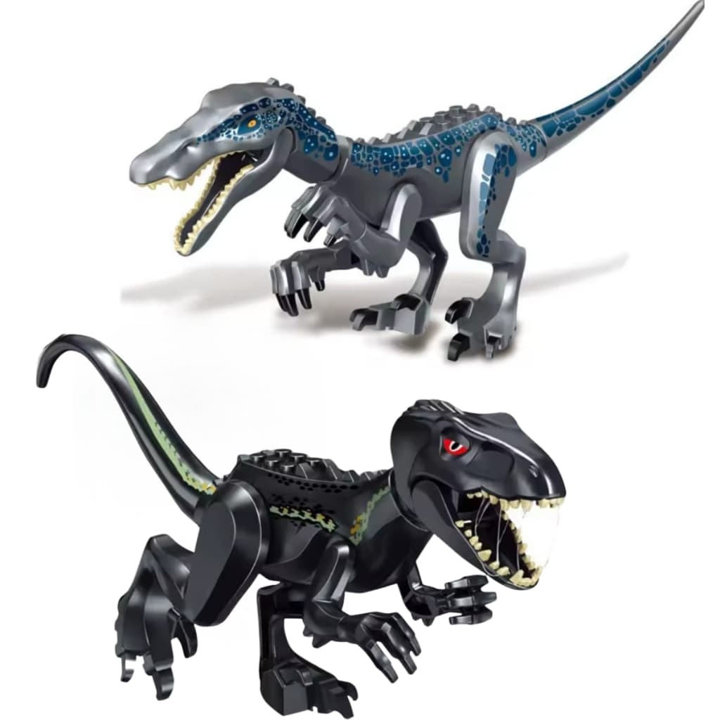 Dinossauro Bloco Montar Peças 2 construção Kit com